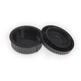 thumbnail image 3 of 2Pcs Rear Lens Cap 50mm Camera Back Cover for D Series DSLR Models D7500 D5 D6 D5600 D4S D500 18mm Black, 3 of 3