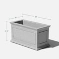 thumbnail image 3 of Veradek Brixton Long Box 33" Plastic Planter, 3 of 8