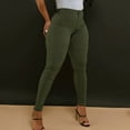thumbnail image 2 of Wyzesi Jeans Blancs pour Femmes Mode Taille Haute Femmes Petite Grande Taille Extensible Jeans Colorés Pantalons, 2 of 7