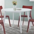 thumbnail image 1 of Roundhill Roma Contemporary Wood Dining Table, Rou, 1 of 4