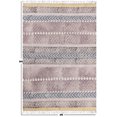 thumbnail image 2 of Casavani Tapis Tissé à la Main pour la Maison, Nouveau Style, Brun 4 X 4 Pi, 2 of 6