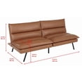 thumbnail image 2 of Mainstays Pillow Top Futon, 2 of 7