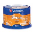 thumbnail image 1 of VERBATIM - 16x Speed DVD-R Matt Silver Blank DVDs - 50 Pack Spindle, 1 of 5