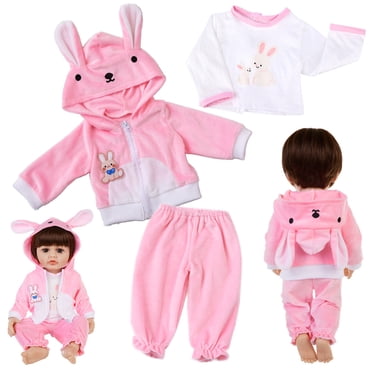 EGNMCR Girl Doll Dress Beautiful Dress Suitable For 22 Inch Doll Christmas Doll Dress No Doll Doll Clothe