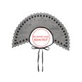 thumbnail image 4 of INSPIRE CHIC Faux Col Détachable, Mini Col Cape à Broderie Semi-Transparente avec Volants pour Chemisier Noir-1, 4 of 5
