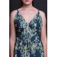 thumbnail image 2 of Bimba Robe de Plage Bohème Longue Sans Manches à Bretelles Imprimée Florale pour Femme - X-Grand, 2 of 6