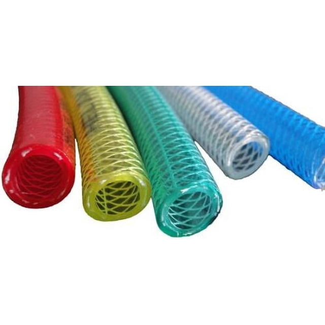 Helix Racing Products High Pressure Tubing, 1/4in. ID x 3/8in. OD x 3ft. - Yellow