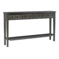 thumbnail image 2 of Console Longue LaMonica, Gris, 2 of 9