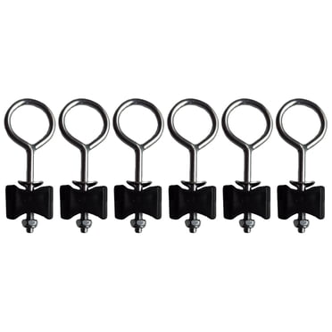 MasteelfCA 6 Pcs Pièces de Trampoline Professionnelles Écrous de Trampoline Portables Accessoires de Trampoline Remplaçables