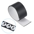 thumbnail image 4 of Unique Bargains 16" Racket Head Protection Tape, PU Tennis Racquet Head Guard for Tennis Practice Training, Black, 4 of 6
