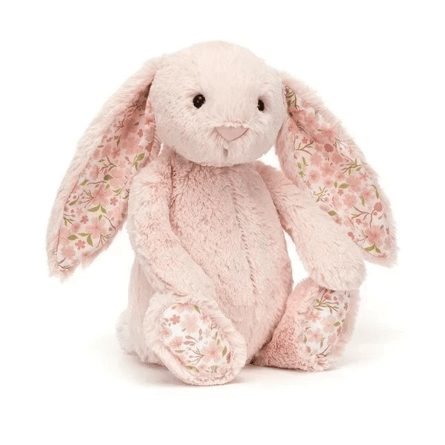 Jellycat Blossom Blush Bunny “Cherry” Medium 12.2" Plush Toy