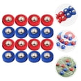 thumbnail image 2 of 24pcs Mini Shuffleboard Tabletop Rollers Balls Shuffleboard Curling Replacement Accessories, 2 of 8