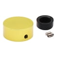 thumbnail image 2 of Milaget Guitar Pedal Footswitch Topper Practical Compact Sturdy Guitar Effects Parts yellow cover, 2 of 9