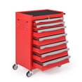 thumbnail image 2 of QinaQin 5/7-Drawer Rolling Tool Cart, Keyed Lock, Large Capacity, Black/Red/Blue, 2 of 7