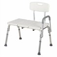 thumbnail image 2 of Mecor Medical Shower Chair 10 Height Adjustable Bath Tub Bench Stool Seat Back and Arm, 2 of 4