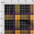 thumbnail image 1 of oneOone Viscose Jersey Fabric Tartan Check Print Sewing Fabric BTY 60 Inch Wide, 1 of 4
