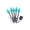 D, variant on Pompotops Christmas Decorations Indoor Outdoor,Christmas Tree Decorations,Christmas Father Christmas Snowman Candy Ground Plug Lights Outdoor Patio Decoration Christmas Solar Colourful Lights String