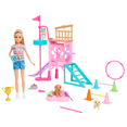 thumbnail image 1 of Barbie-Poupée et Coffret Parcours d’Obstacles, 1 of 6