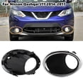 thumbnail image 1 of Left+Right Fog Light Lamp Cover Bezel Trim For Nissan Qashqai J11 2014-2017, 1 of 9