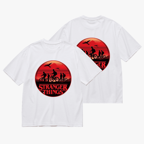 Stranger 5 Things Short-Sleeve T-Shirt for Men & Women, Classic Soft Cotton Tee, Casual Everyday Wear Top
