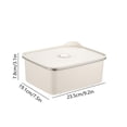 thumbnail image 3 of Chmadoxn Kitchen Storage & Organization, Closet Organizers and Storage, Organization and Storage, Storage Bins, Microwaveable Stainless Steel Airtight Storage Container Fresh storage casket, 3 of 6