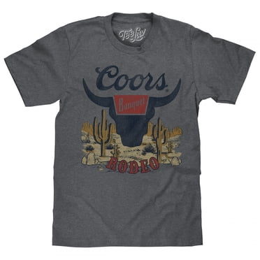 Coors T-Shirt Scène de Désert de Rodéo - Petit