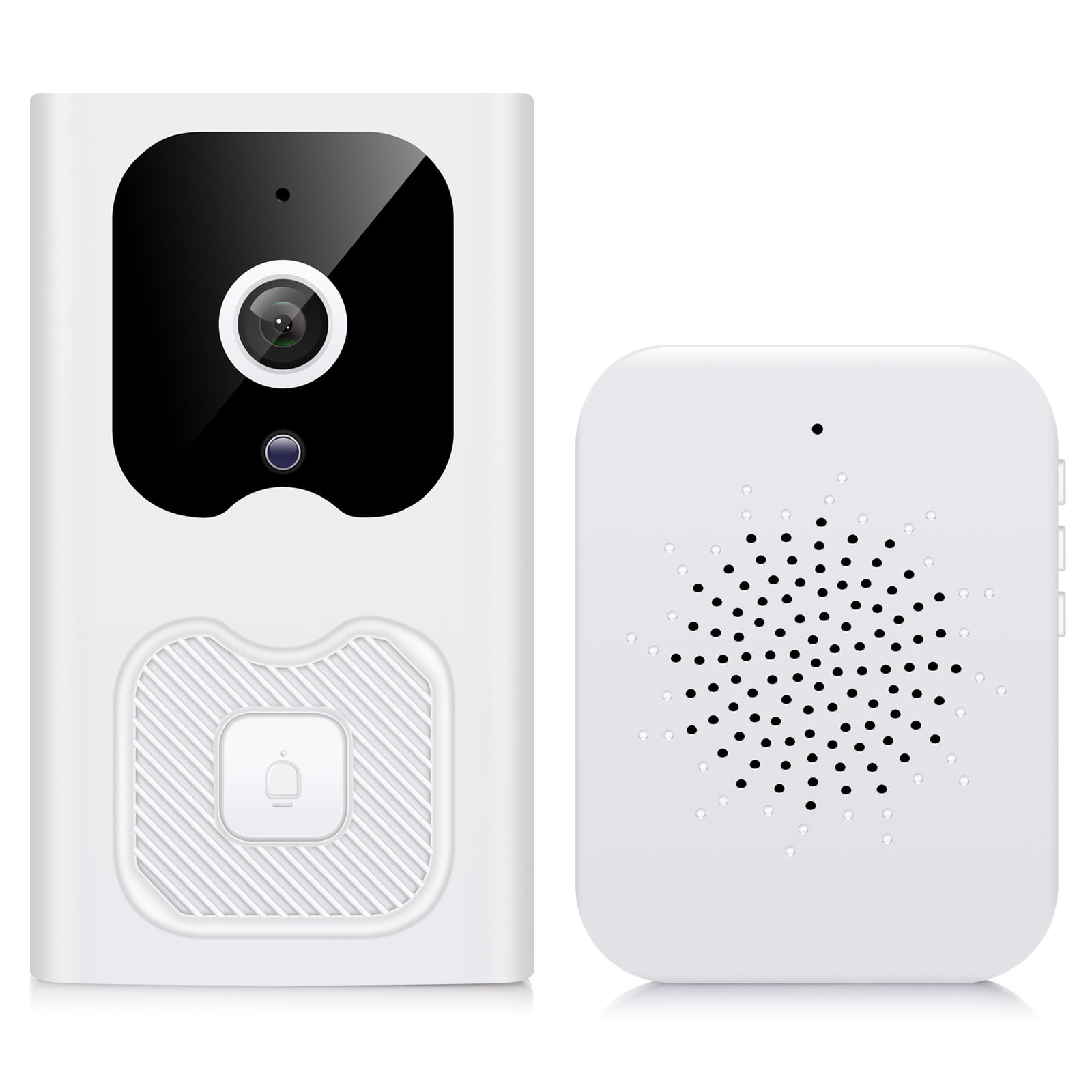 YSTINNG Wireless Video Doorbell Camera WiFi - 2022 Updated Human Detection Smart Home Security Doorbell with Camera 2-Way Talk, Night Vision A311-001