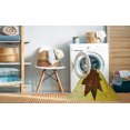 thumbnail image 2 of Ahgly Company Tapis Rond Lavable en Machine Intérieur Transitionnel Or Jaune Vif, 4 Pieds Rond, 2 of 7