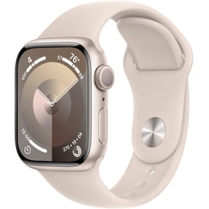 Rénovés Apple montre Gen 9 Series 9 41mm Starlight Aluminium - Starlight Groupe sportif MR8T3CL/A