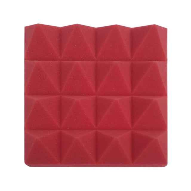 CEHVOM 6 Pcs Mousse Acoustique Absorption du Son Arrêt Éponge Studio KTV Insonorisée Liquidation