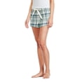 thumbnail image 4 of George Women's Flannel Pajama Short, 4 of 6