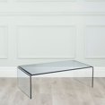 thumbnail image 1 of Modern Living Curvo Waterfall Coffee Table, Clear Tempered Glass, 1 of 3