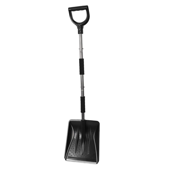 Pelle à Neige Rétractable et Rotative, Acier Inoxydable Durable, Portable et Légère, Installation Facile pour Jardin, Voiture, Camping