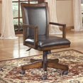 thumbnail image 1 of Signature Design by Ashley H527-01A Chaise de Bureau de Bureau de la Collection Hamlyn, Marron Moyen, 1 of 3
