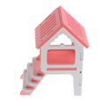 thumbnail image 1 of TISHITA Hamster Mice Mouse Cage 2-Tier Loft Hut Small Animal Play House Pink, 1 of 8