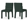 thumbnail image 1 of Meridian Furniture Kai Green Boucle Fabric Dining Chair, 1 of 10