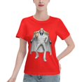 thumbnail image 1 of T-Shirt Basique à Manches Courtes pour Femmes une Pièce Karp, 1 of 6