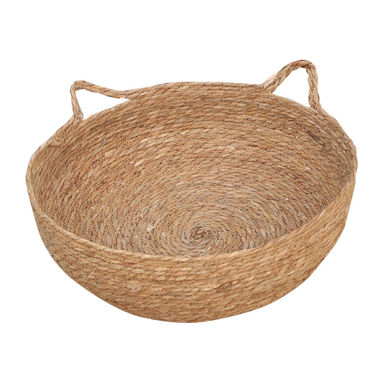 lionlar Cat Bed Basket Cat Scratch Board Weaving Pet Cat Bed Rattan Cat Sleeping 40cmx14cm
