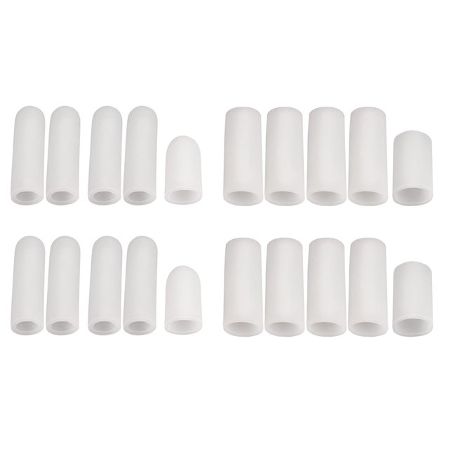 20PCS Gel Finger Cover Multipurpose Finger Cot Finger Protector Finger Sleeve