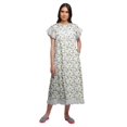 thumbnail image 1 of Moomaya Chemise de Nuit à Manches Courtes pour Femmes, en Coton Imprimé, 1 of 6