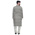 thumbnail image 3 of Atasi Ensemble Kurta de Designer pour Garçons Kurta Longue Imprimée Pyjama Vêtements d'Été, 3 of 4