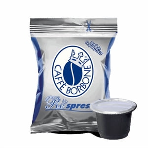 Caffe Borbone gélules (compatibles avec Nespresso® OriginalLine machines) - 50-pack - Gousses bleues/Blu - (Intensité 8/10