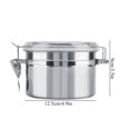 thumbnail image 4 of Vacuum Sealed Coffee Container Stainless Steel Coffee Container Vacuum Sealed Storage Jar for Sugar Tea Bean, 4 of 8