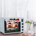 thumbnail image 4 of Transemion 3pc Christmas Snowman Refrigerator Door Handle Covers Oven Kitchen Handle Sleeve 1, 4 of 6