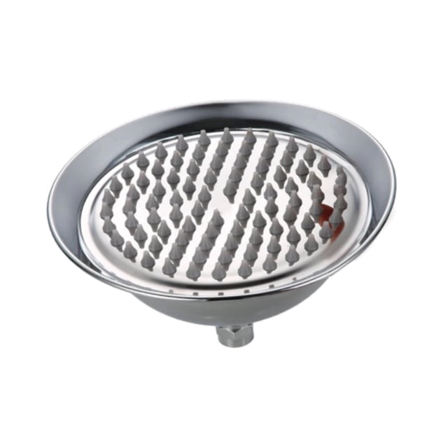 tamizeot Pommeau de Douche Pluie Facile à Installer Acier Inoxydable Rétro chrome Robuste 20.3cm