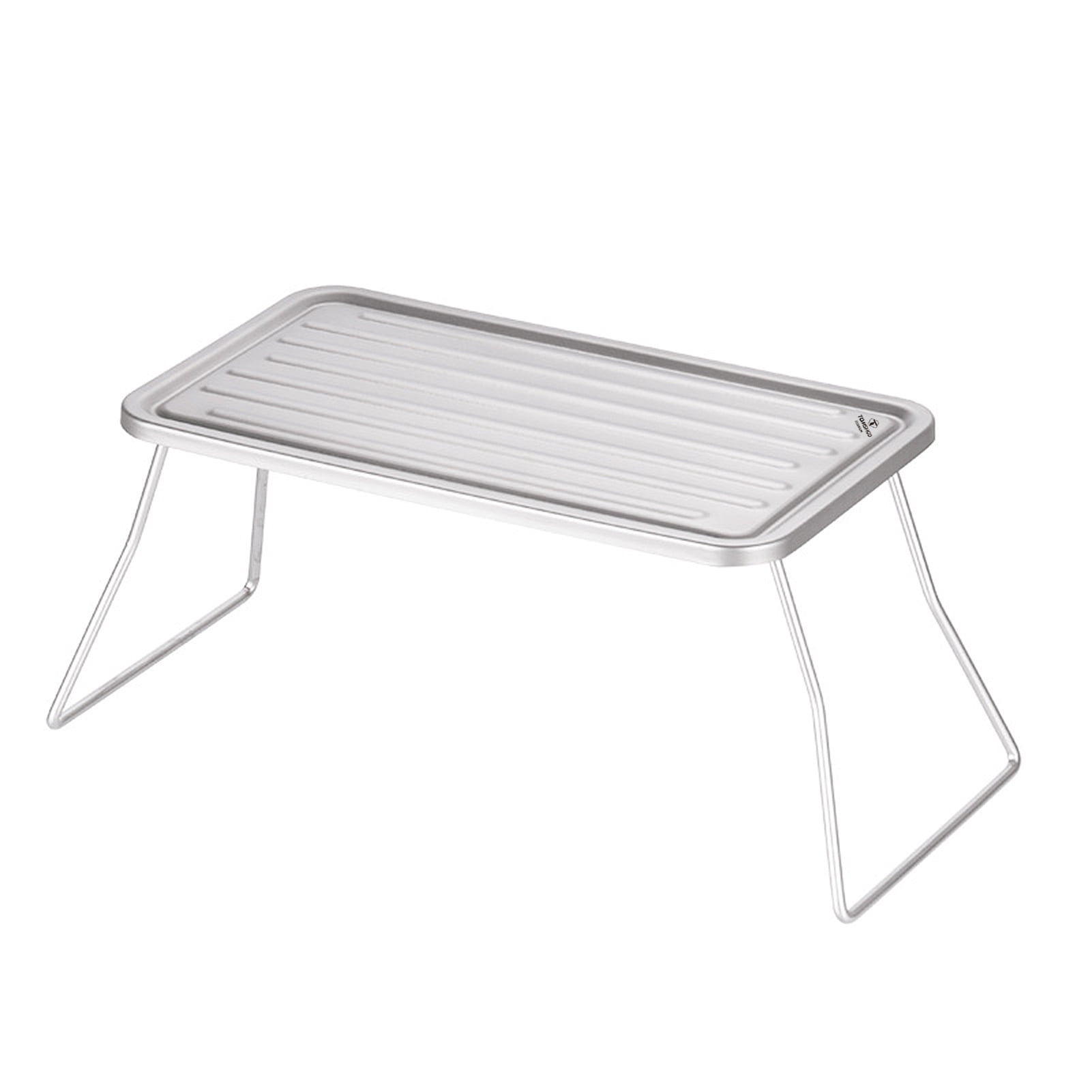 Arealer Portable Outdoor Folding Camping Grill Titanium BBQ Grill Grate Ultralight Mini Table for Camping Hiking Picnic Barbecue