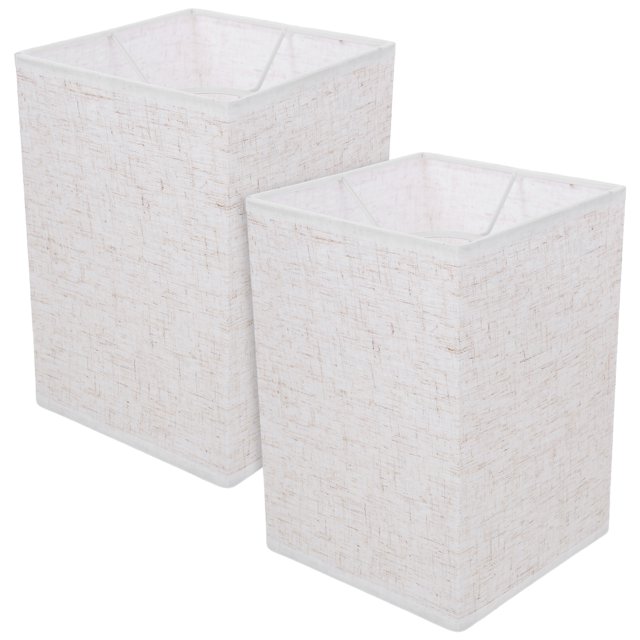 SHISUYAN Abat-Jour de Lampe de Chevet 2 Pcs Style Moderne Abat-Jour en Lin Applique Abat-Jour de Lustre