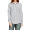thumbnail image 4 of INSPIRE CHIC Women's Button Down Roll-up Long Sleeves Lapel Collar Shirt, 4 of 5