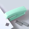 thumbnail image 1 of Macaron Colored Detachable Stapler for Office and School Use, Effortless One-Finger Press, Holds 10-15 Sheets, Compact and Lightweight Design, 1 of 6