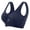 Navy-wireless bras for small breasted women, variant on Brnmxoke Bralettes for Women Halter Summer No Underwire Lace Camisole Bras with Thin Shoulder Straps High Support Soft Chest Wrap Push up Bras Gray,XL